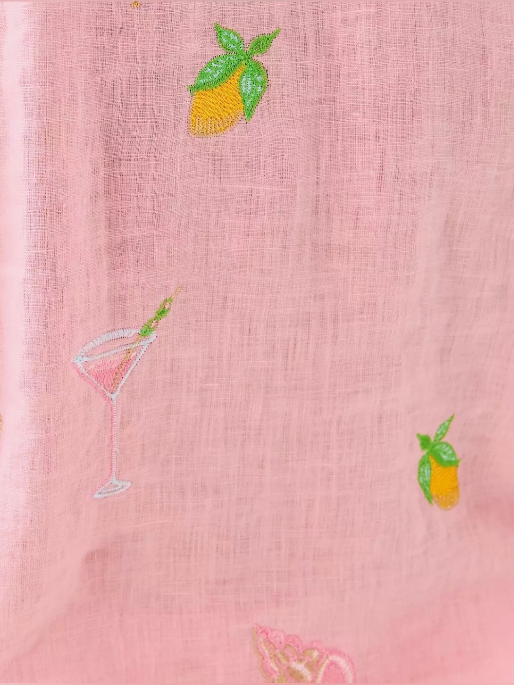 LILLY PULITZER Sea View Linen Button Down Top - Picture 5 of 12